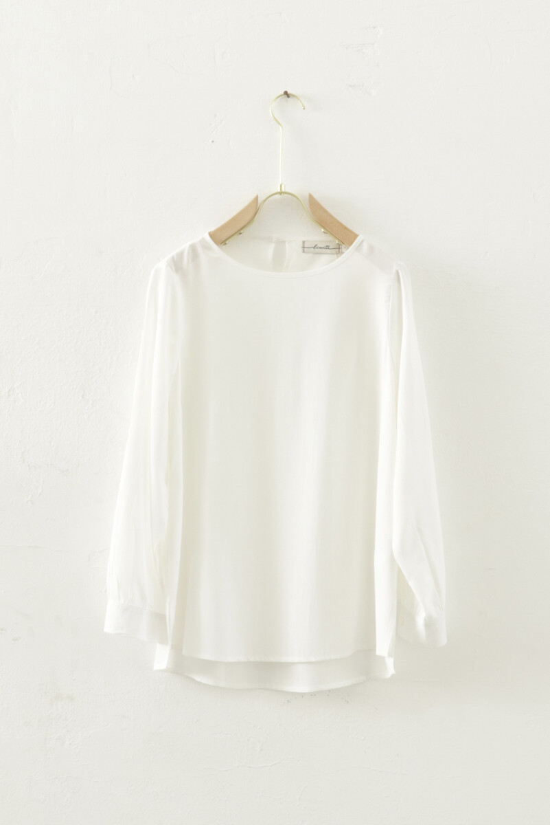 BLUSA A LA BASE - BLANCO 