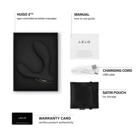 Masajeador De Próstata Con App Lelo Hugo 2 Masajeador De Próstata Con App Lelo Hugo 2
