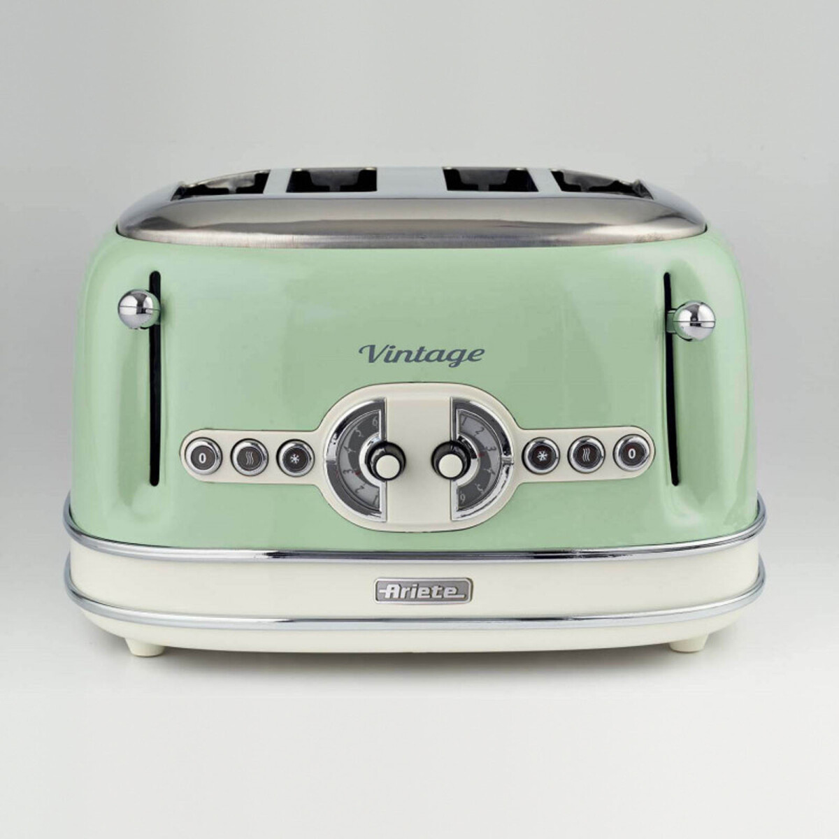 TOSTADOR ARIETE 4 TOSTADAS - 1600W VERDE MOD.156 