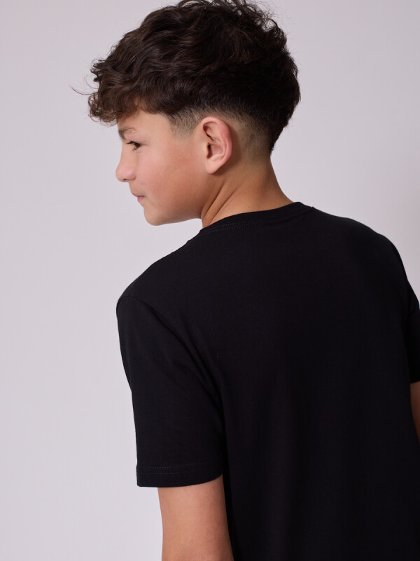 T-SHIRT LUKINA TEEN RUSTY Negro