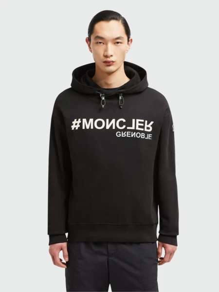 Moncler - Sudadera con Capucha Grenoble Negro