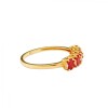 Anillo Vera-Oro 18k-Piedra Rubi y Zirconia-AN9501 conpiedra