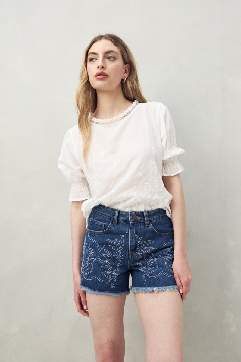 SHORT SUPERSONIC Azul