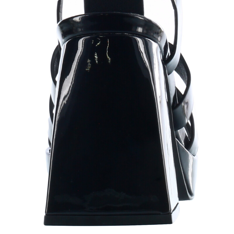 Sandalias de Mujer Miss Carol RETRO Negro (Charol)