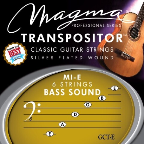 Encordado Clásica Transpositor Magma Bass Sound Mi-e GCT-E Unica