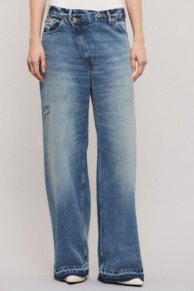 JEANS ETERNAL CROSSED BLUE Azul