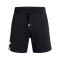 Curry Splash Fleece Short-GRN BLK-001