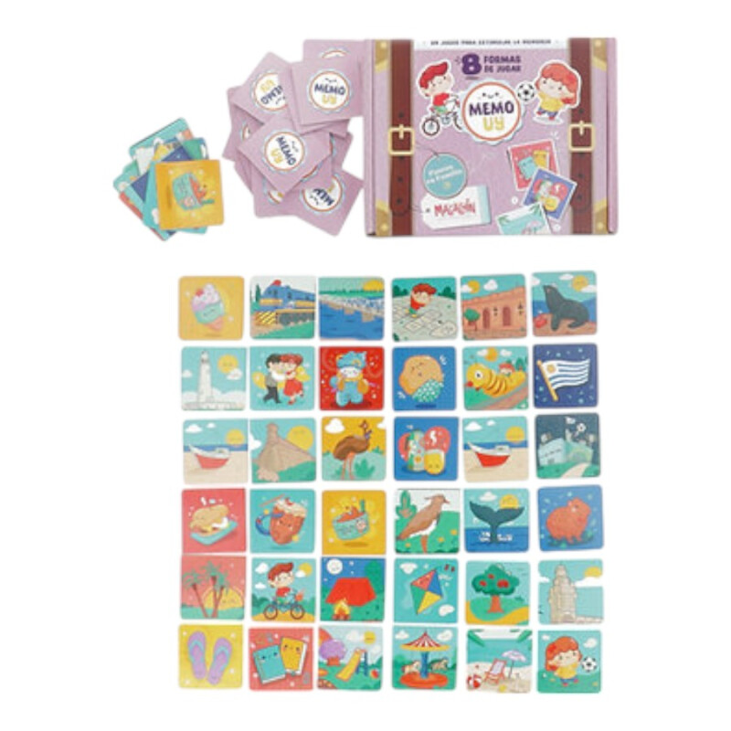 Juego De Mesa Memo Uy MACACHÍN Juego De Mesa Memo Uy MACACHÍN