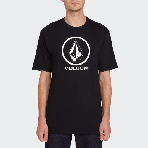 Remera Volcom Circle Stone Negro