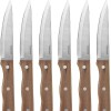 Juego de 6 cuchillos mango nogal Cuisinart Juego de 6 cuchillos mango nogal Cuisinart