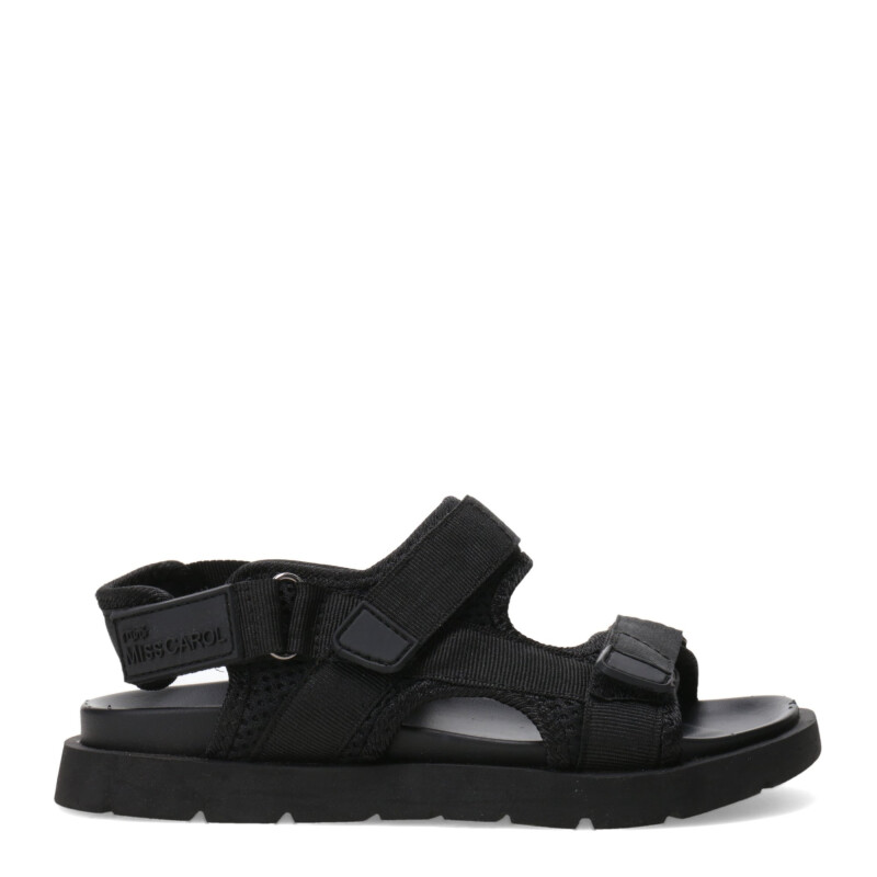 Sandalias de Niña MINI Miss Carol Lumo Negro