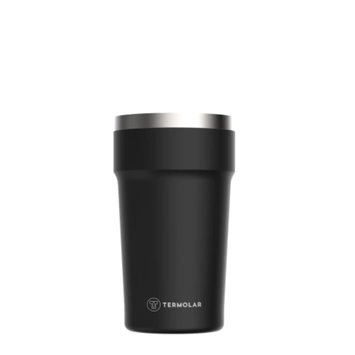 VASO TERMICO TERMOLAR PUB/CERVEZA NEGRO ACERO 500ML 