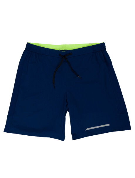 Short deportivo azul