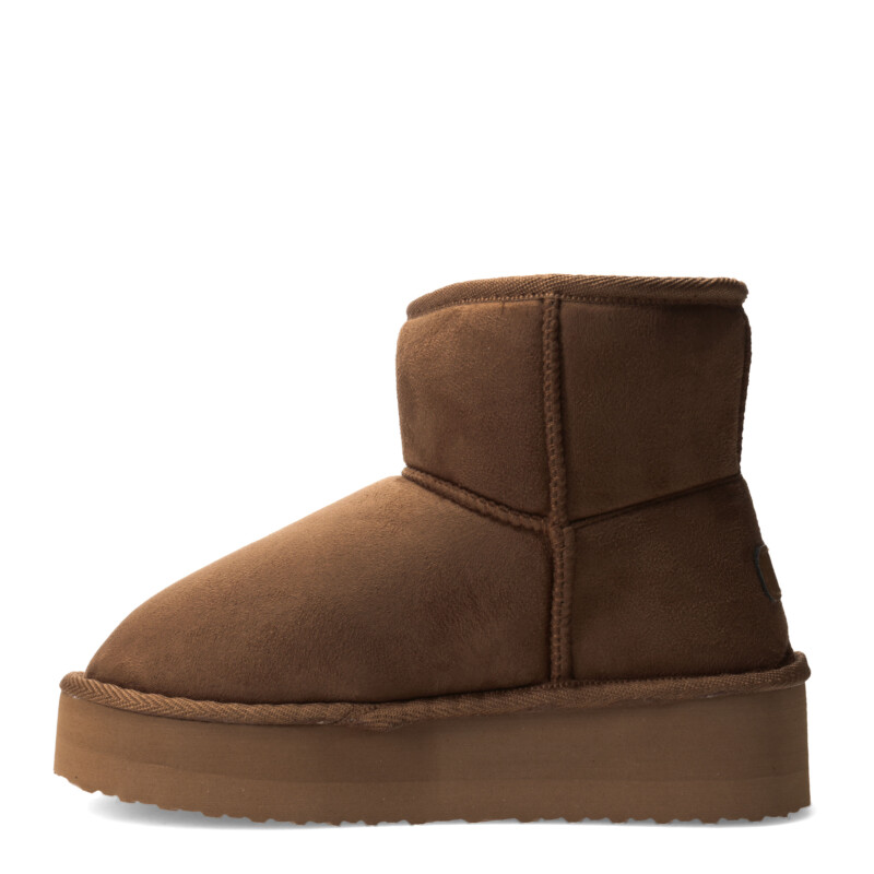 Botas de Mujer Miss Carol Pantu Uma Con Plataforma Tan