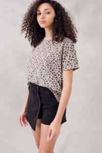 Remerón Oversize Animal Print Multi