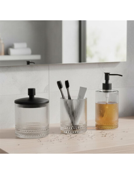 DISPENSADOR JABON VIDRIO D7.5x19.5CM CLAVO ACANALADO DISPENSADOR JABON VIDRIO D7.5x19.5CM CLAVO ACANALADO