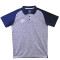 Remera de Hombre Umbro Polo Adulto Azul Marino Melange - Blanco