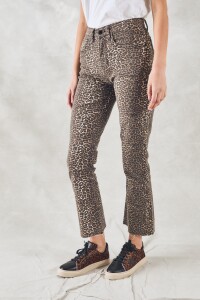 Jean Flare Animal Pront Multi
