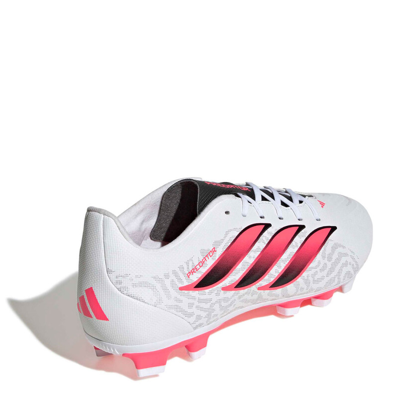 Championes Unisex Adidas Predator Club Fg/Mg Blanco - Rosado