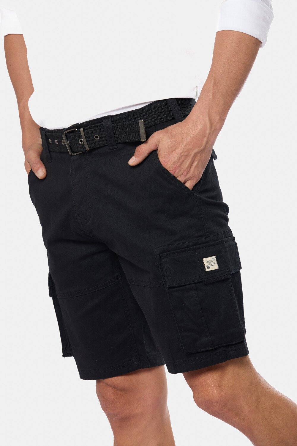 BERMUDA CARGO Negro