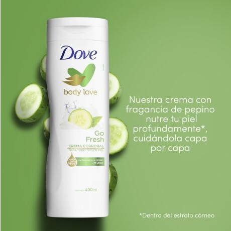 DOVE CREMA CORPORAL GO FRESH 400ml DOVE CREMA CORPORAL GO FRESH 400ml