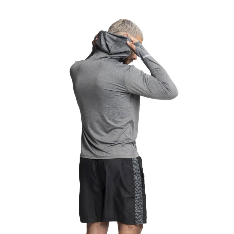 Buzo de Hombre Umbro Spandex c/capucha Gris