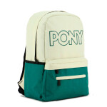 Pony mochila Soho - Verde/Gris Verde-Gris