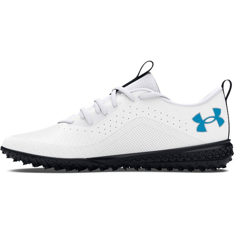 UA Shadow Turf Jr 2.0-GRY WHT-100