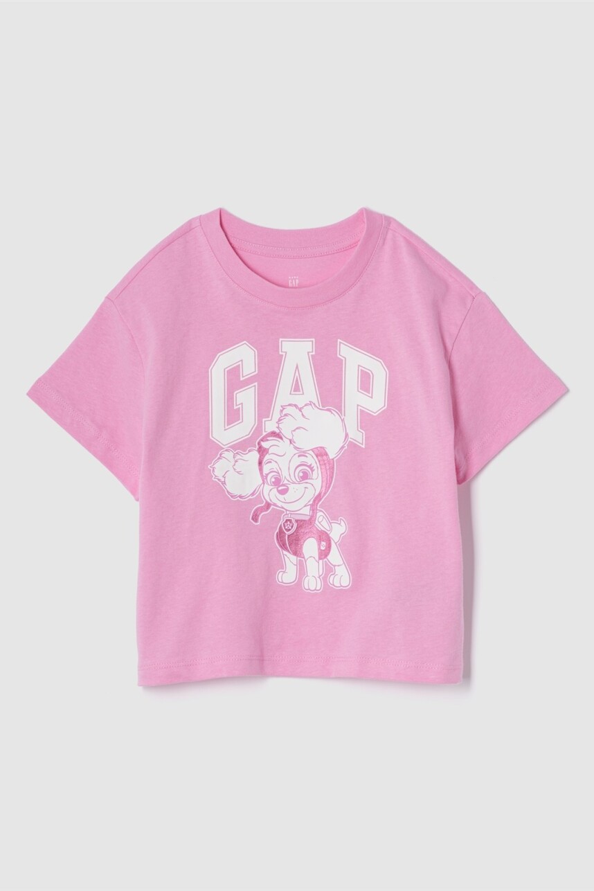 Remera Paw Patrol Toddler Niña May Pink