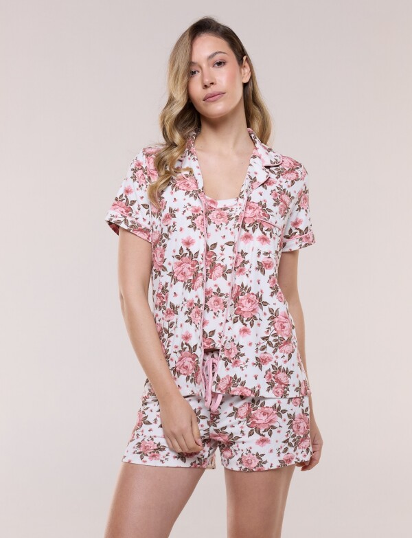Set Con 3 Piezas MULTI/ROSA