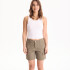 Short de Gabardina Malibu Verde Militar