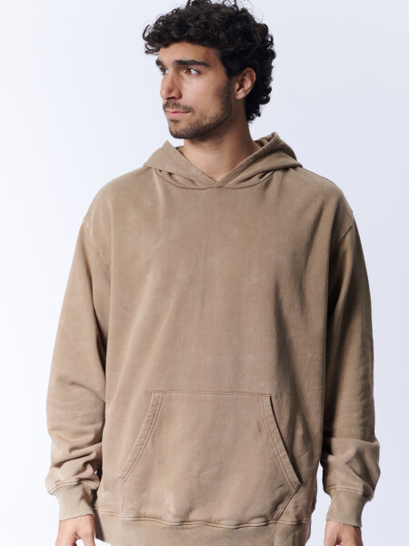 Canguro deportivo oversize Taupe