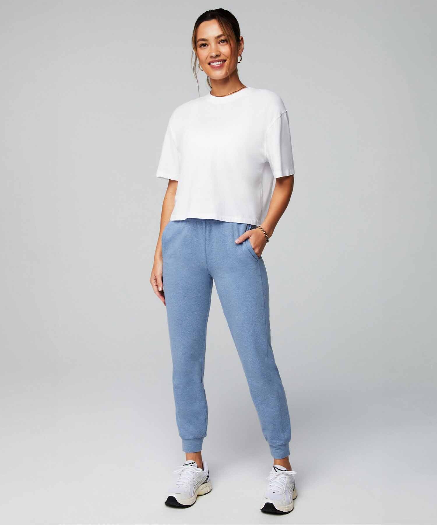 Polo Manga Corta Boxy Mujer Classic White