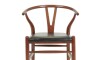 Silla Wishbone - Madera de Roble tapizada Silla Wishbone - Madera de Roble tapizada