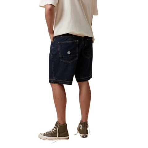 BERMUDA DESFLECADA XS-XXL AZUL OSCUR
