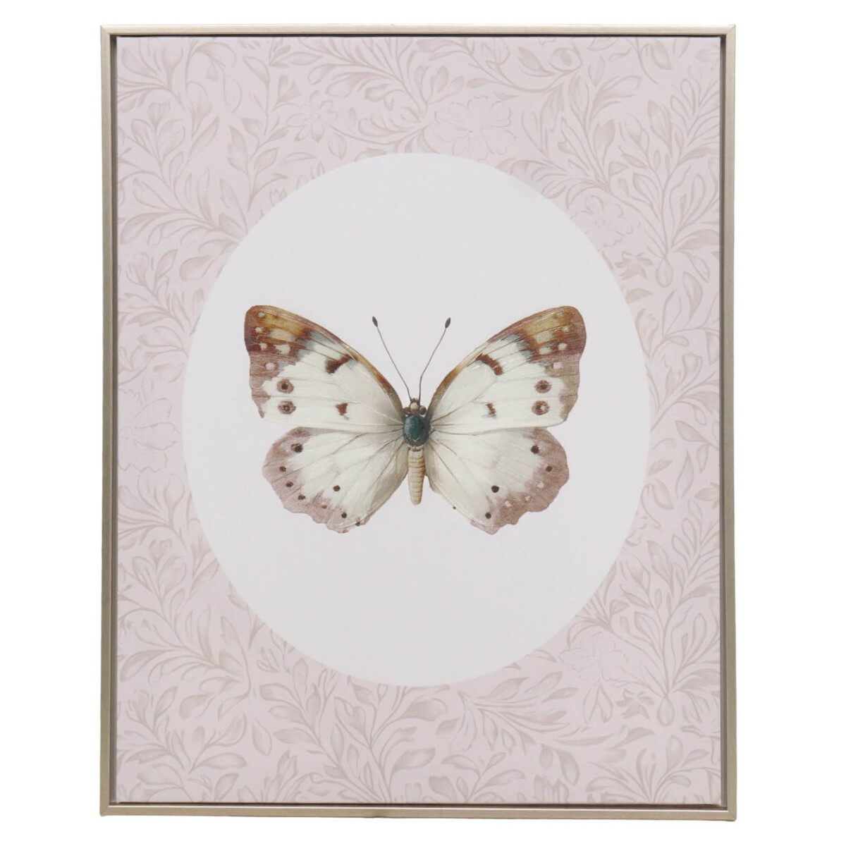 CUADRO - BUTTERFLY I, 40 ROSA PAPEL WP2514737A 