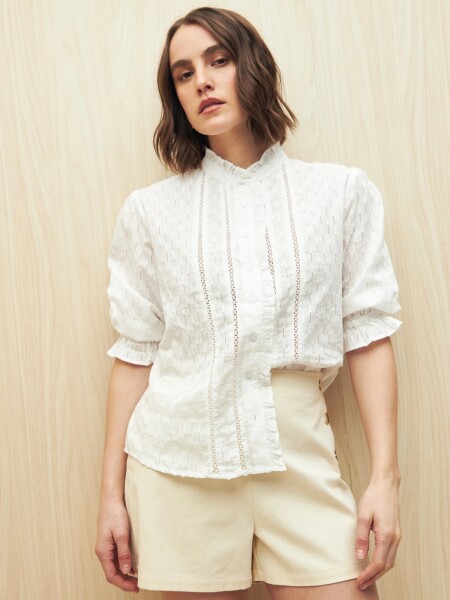 CAMISA ALLIE COLMAN BLANCO