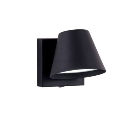 APLIQUE CÓNICO C/INTERRUPTOR 1L GU10 NEGRO APLIQUE CÓNICO C/INTERRUPTOR 1L GU10 NEGRO