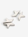Aros Pasantes Metal Aros Pasantes Cosmic - Plateado Rodio