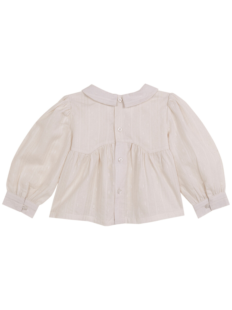 Blusa Canesu Especia Blanco Roto