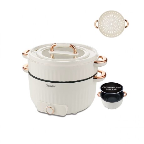 Olla Eléctrica Multifunción Sonifer Sf-1509 4.5l Con Vaporer Olla Eléctrica Multifunción Sonifer Sf-1509 4.5l Con Vaporer