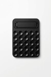 Ventosa de silicona para celular negro