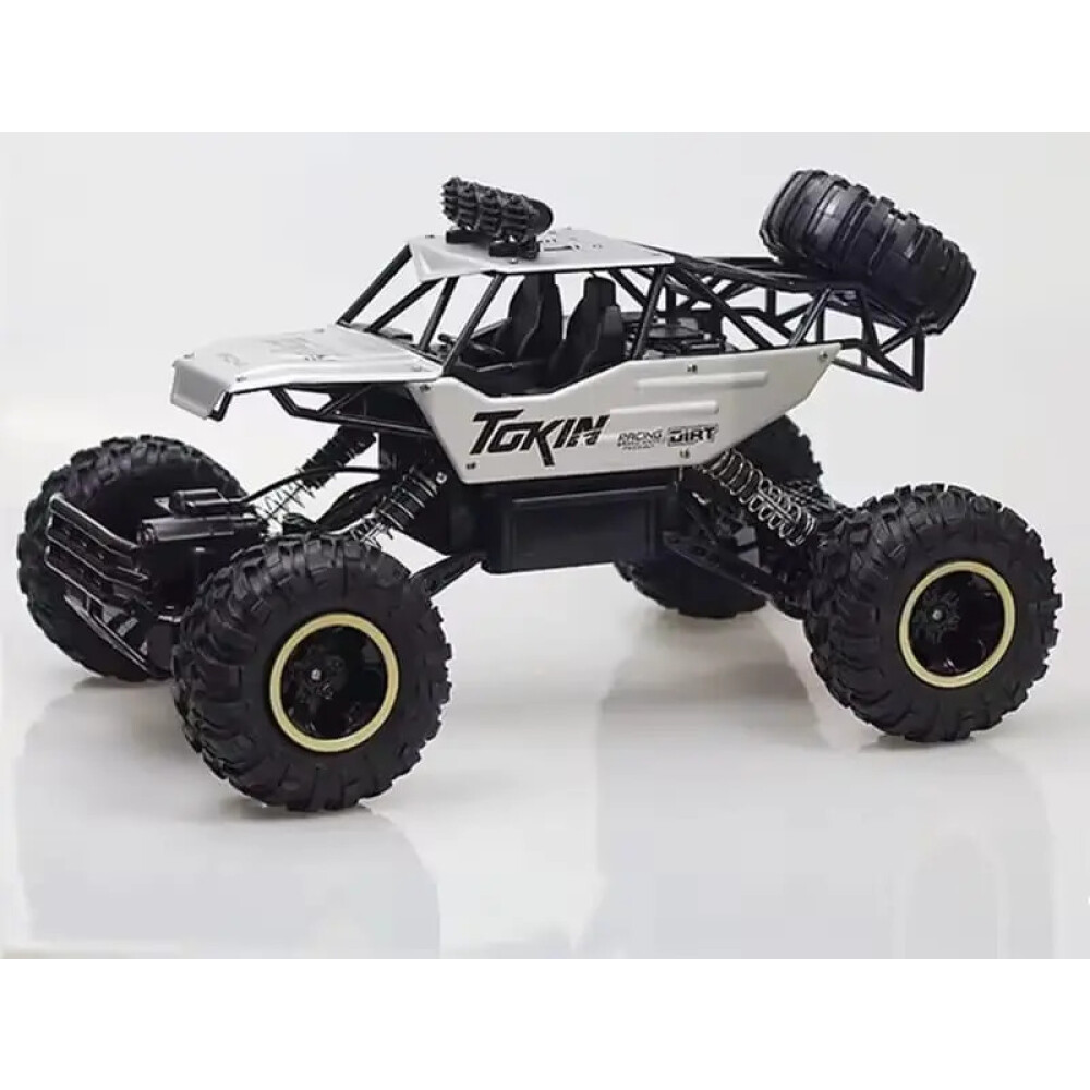 Auto Control Remoto A Todo Terreno!! PLATEADO