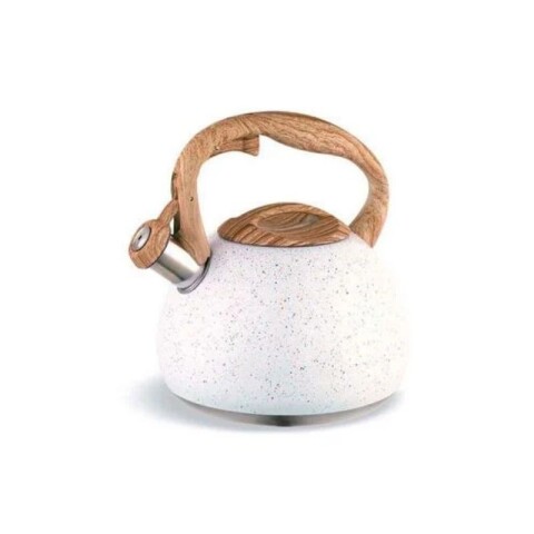 CALDERA DE ACERO CUORI PADOVA CAPACIDAD 3L Blanco