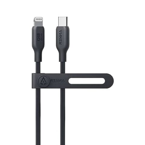 Cable ANKER 542 USB-C to Lightning BioBased 3ft Black Cable Anker 542 Usb-c To Lightning Biobased 3ft Black