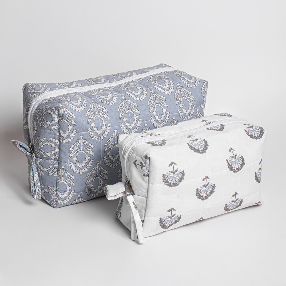 Set X2 Necessaires Quinn Col. Bea Block Print