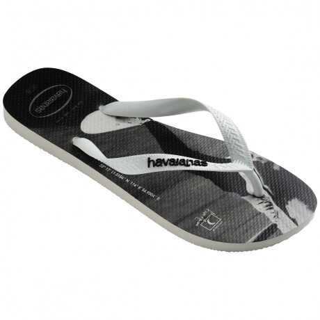 Sandalia de Hombre Havaianas Hype Blanco - Negro