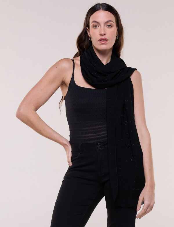 Pashmina Noche NEGRO