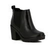 Bota Country Cuero Mujer Negro