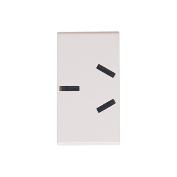 Mód. tomacorriente estándar 1 mód. - Duomo blanco C57720